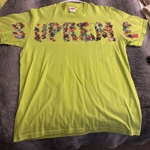 Supreme Lime Green Tee
